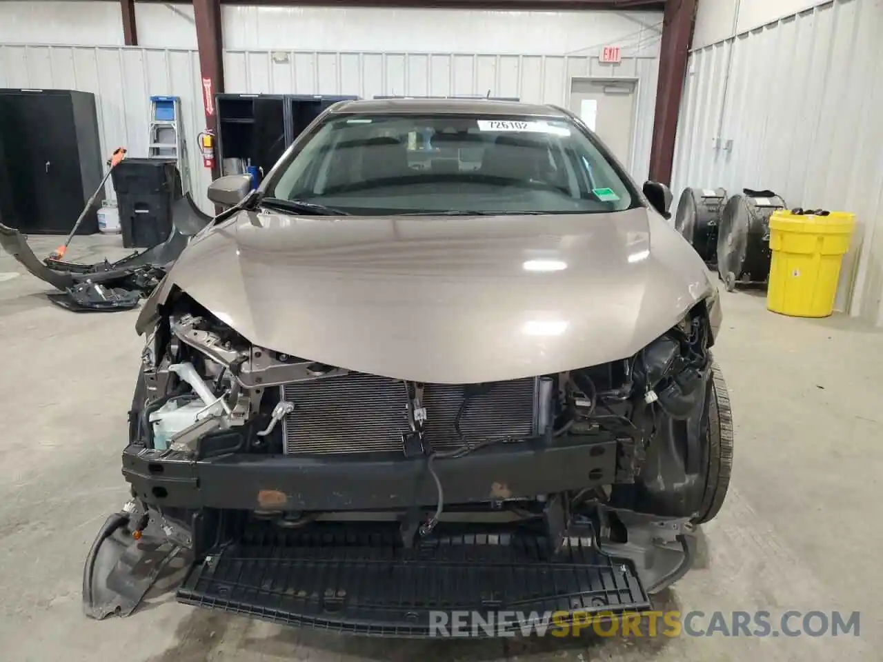 5 Photograph of a damaged car 5YFBURHE3KP868567 TOYOTA COROLLA 2019