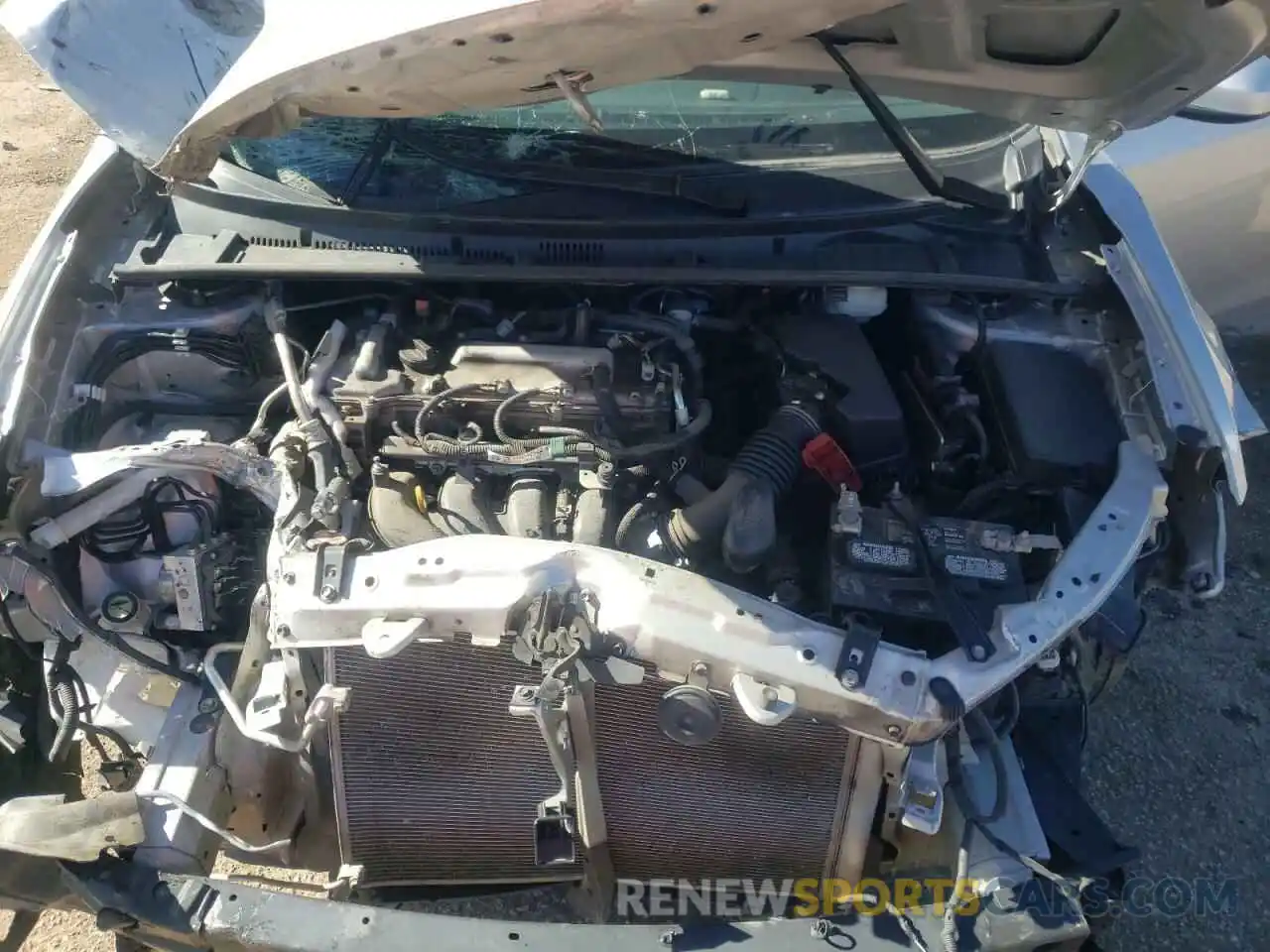 7 Photograph of a damaged car 5YFBURHE3KP871176 TOYOTA COROLLA 2019