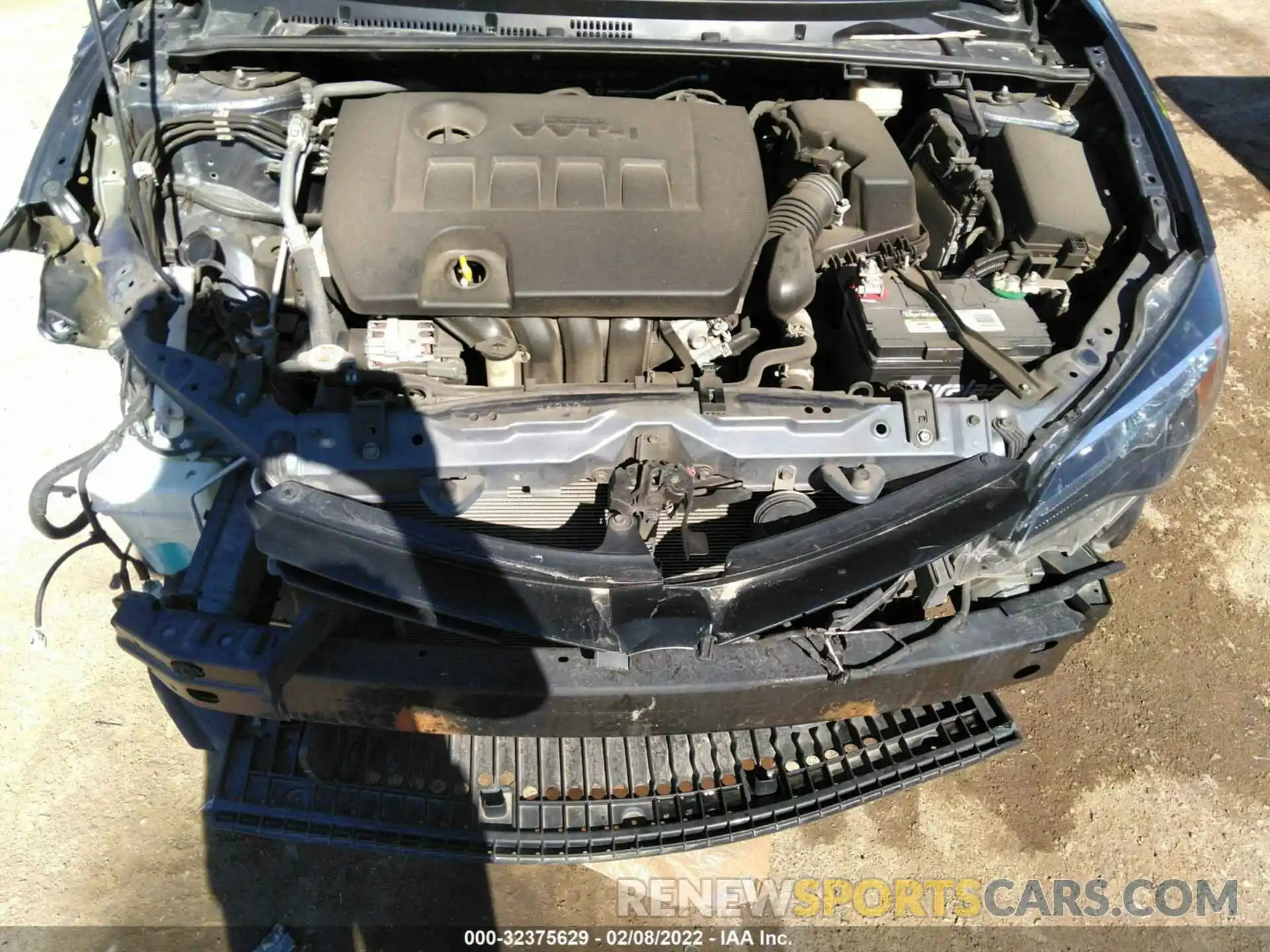 10 Photograph of a damaged car 5YFBURHE3KP872277 TOYOTA COROLLA 2019