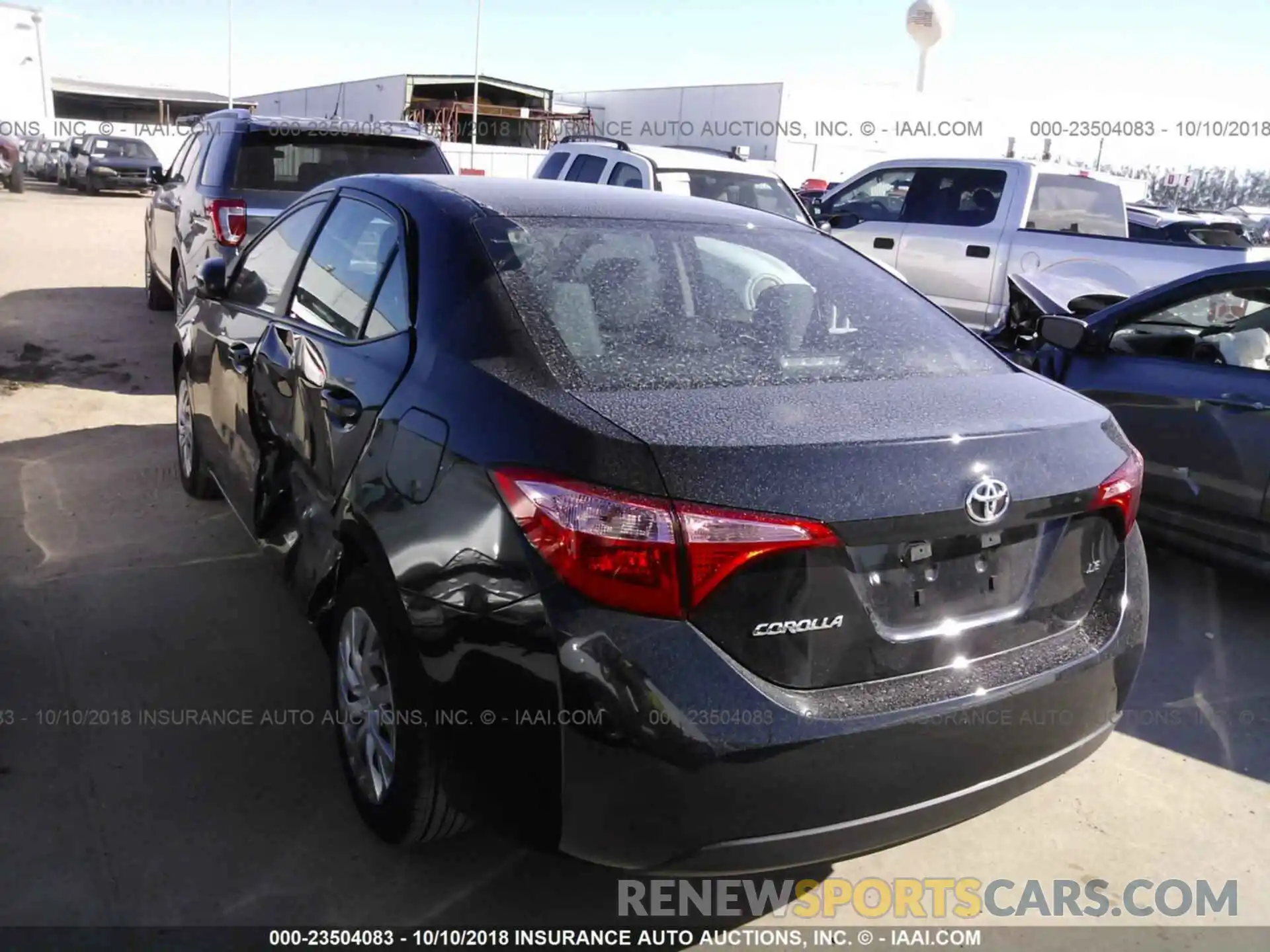 3 Photograph of a damaged car 5YFBURHE3KP872988 Toyota Corolla 2019