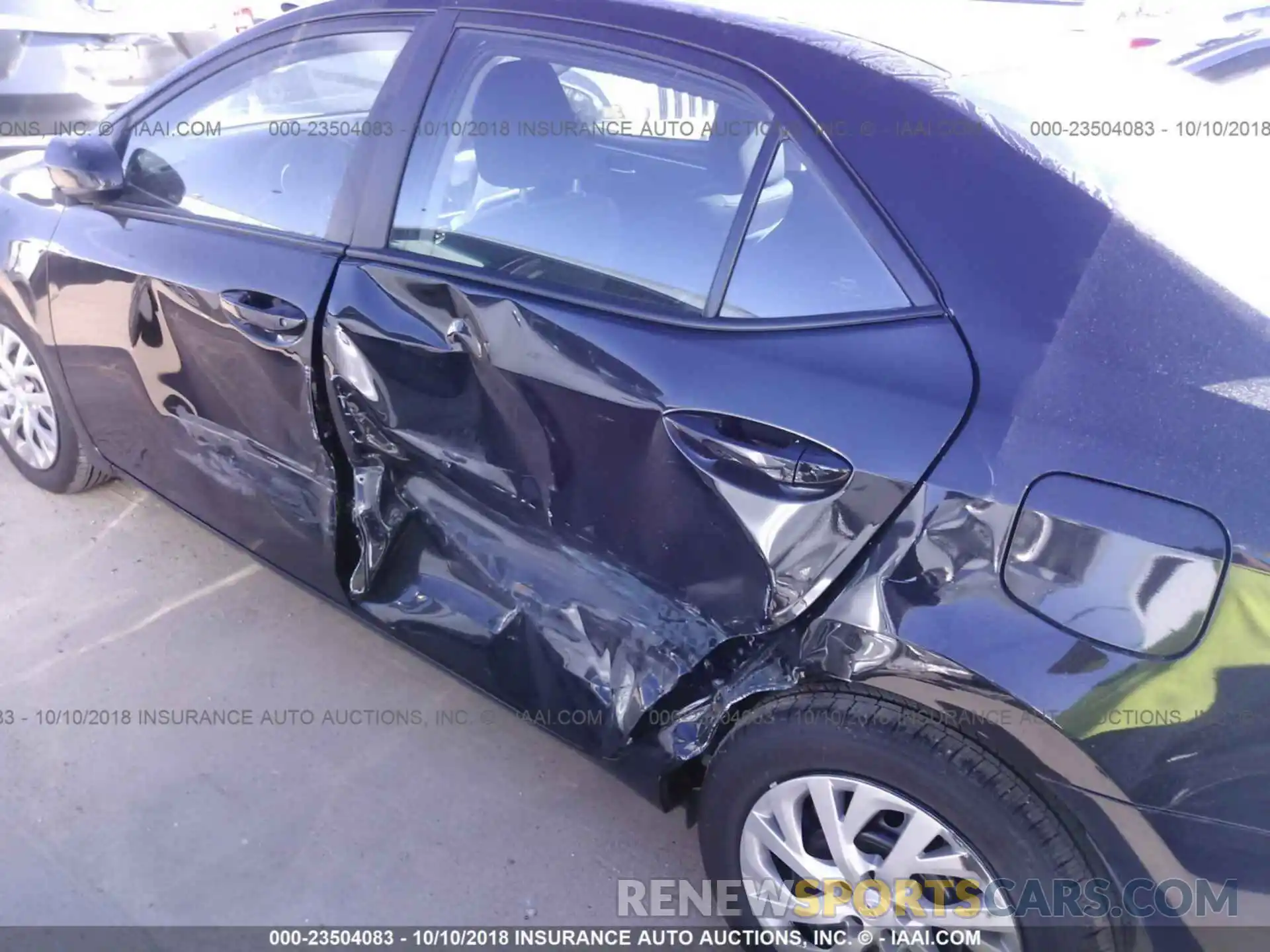 6 Photograph of a damaged car 5YFBURHE3KP872988 Toyota Corolla 2019