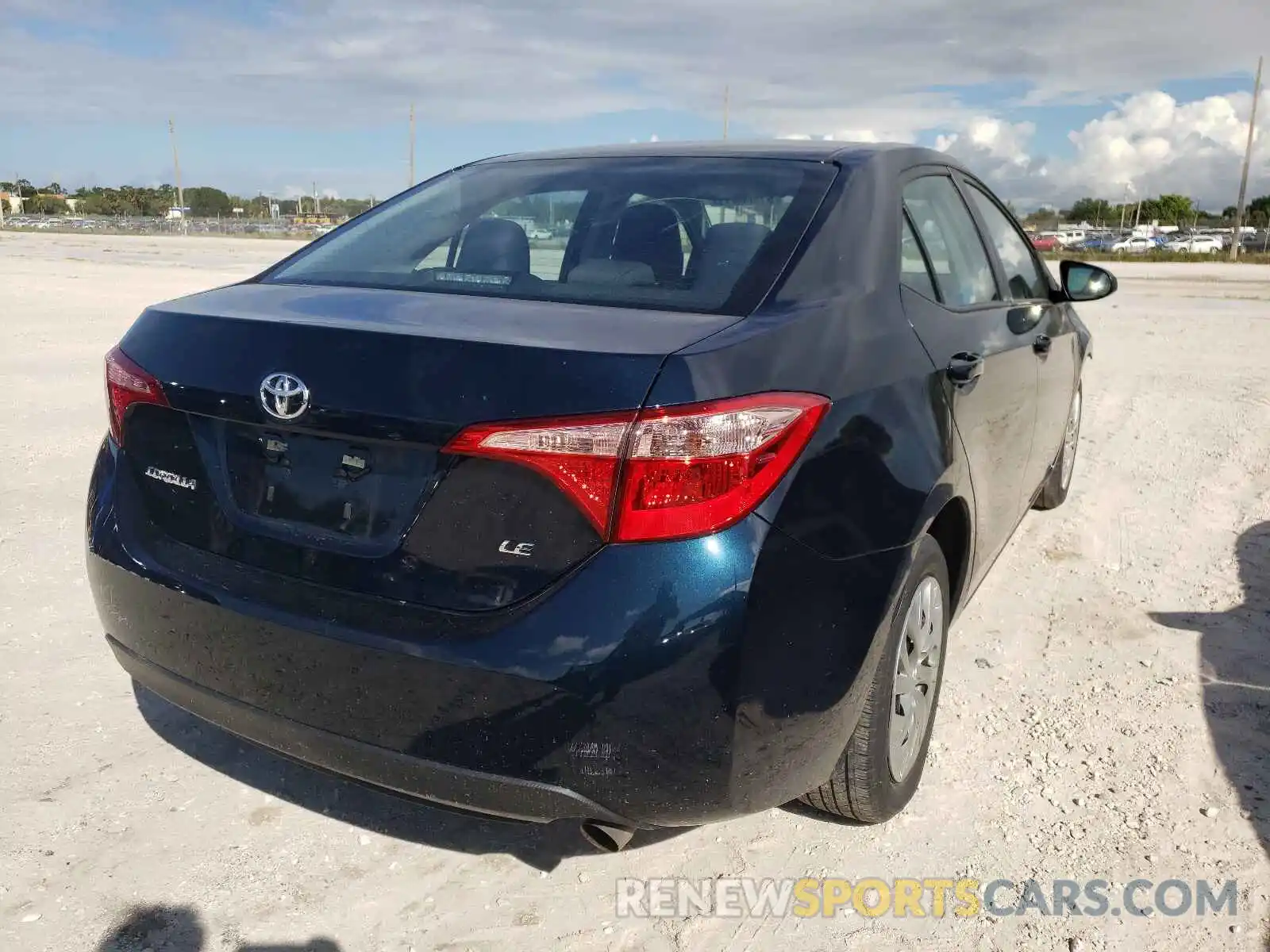 4 Photograph of a damaged car 5YFBURHE3KP873929 TOYOTA COROLLA 2019