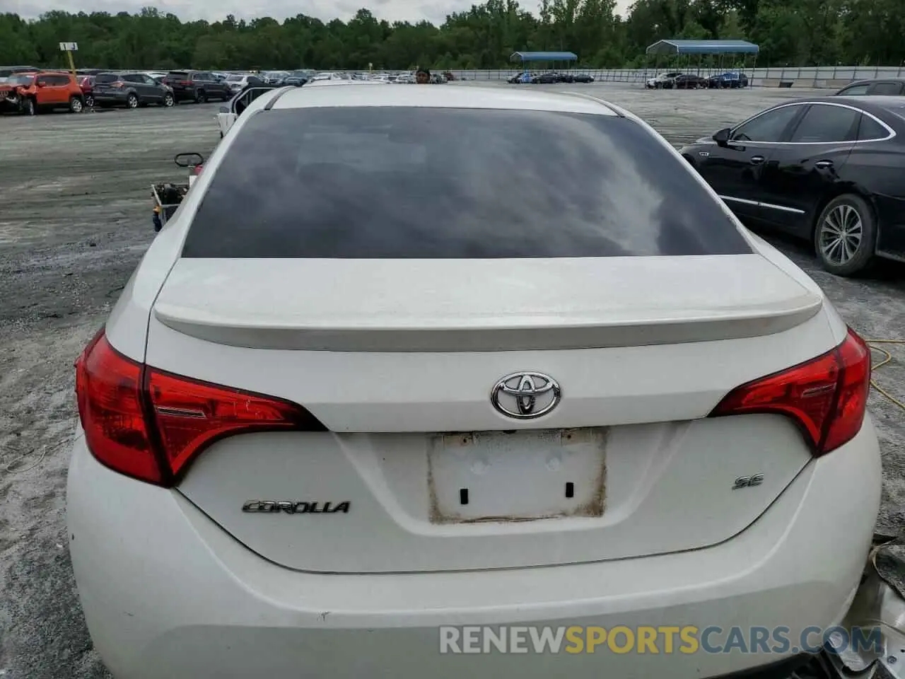 6 Photograph of a damaged car 5YFBURHE3KP874448 TOYOTA COROLLA 2019