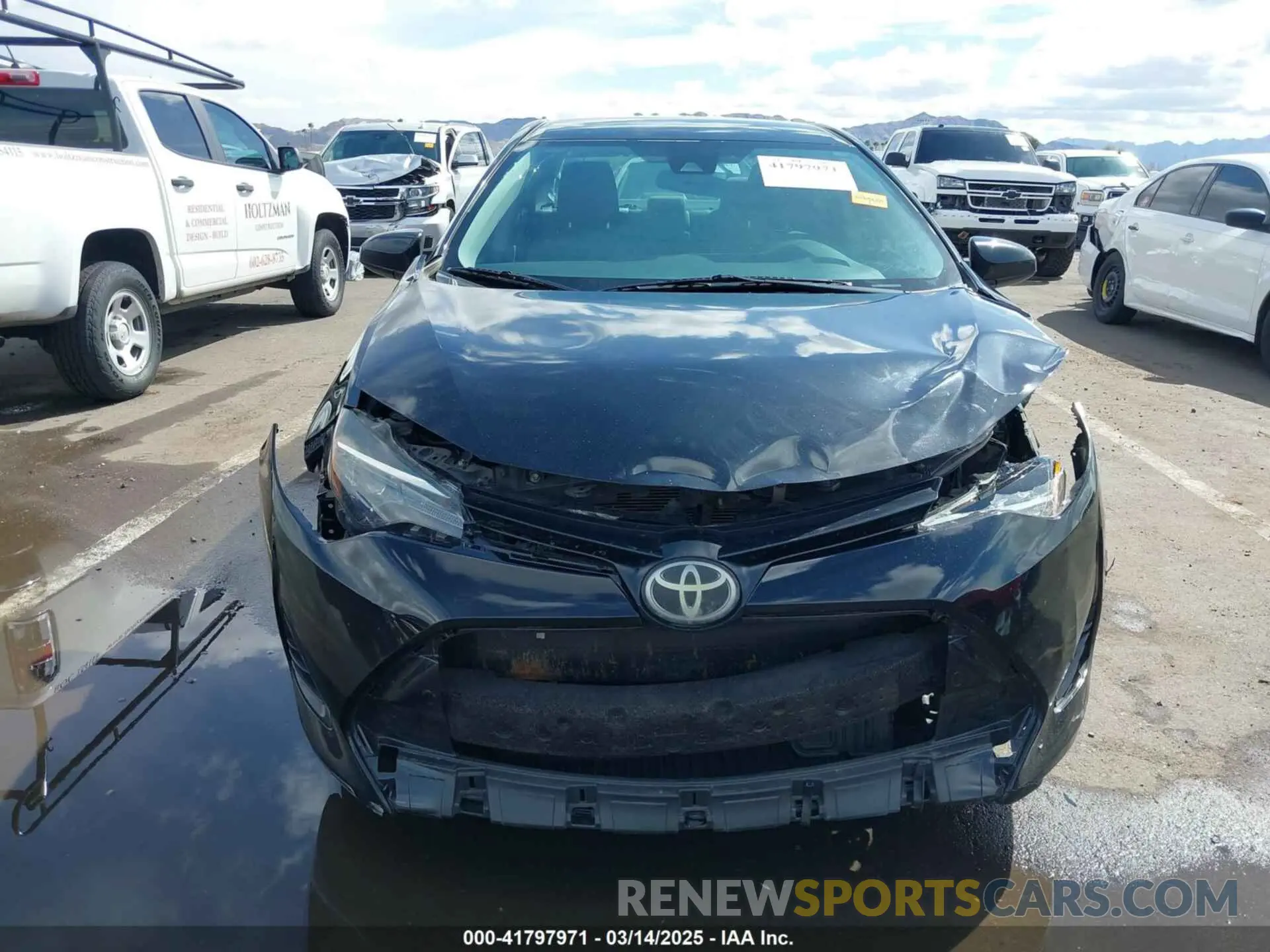 6 Photograph of a damaged car 5YFBURHE3KP874871 TOYOTA COROLLA 2019