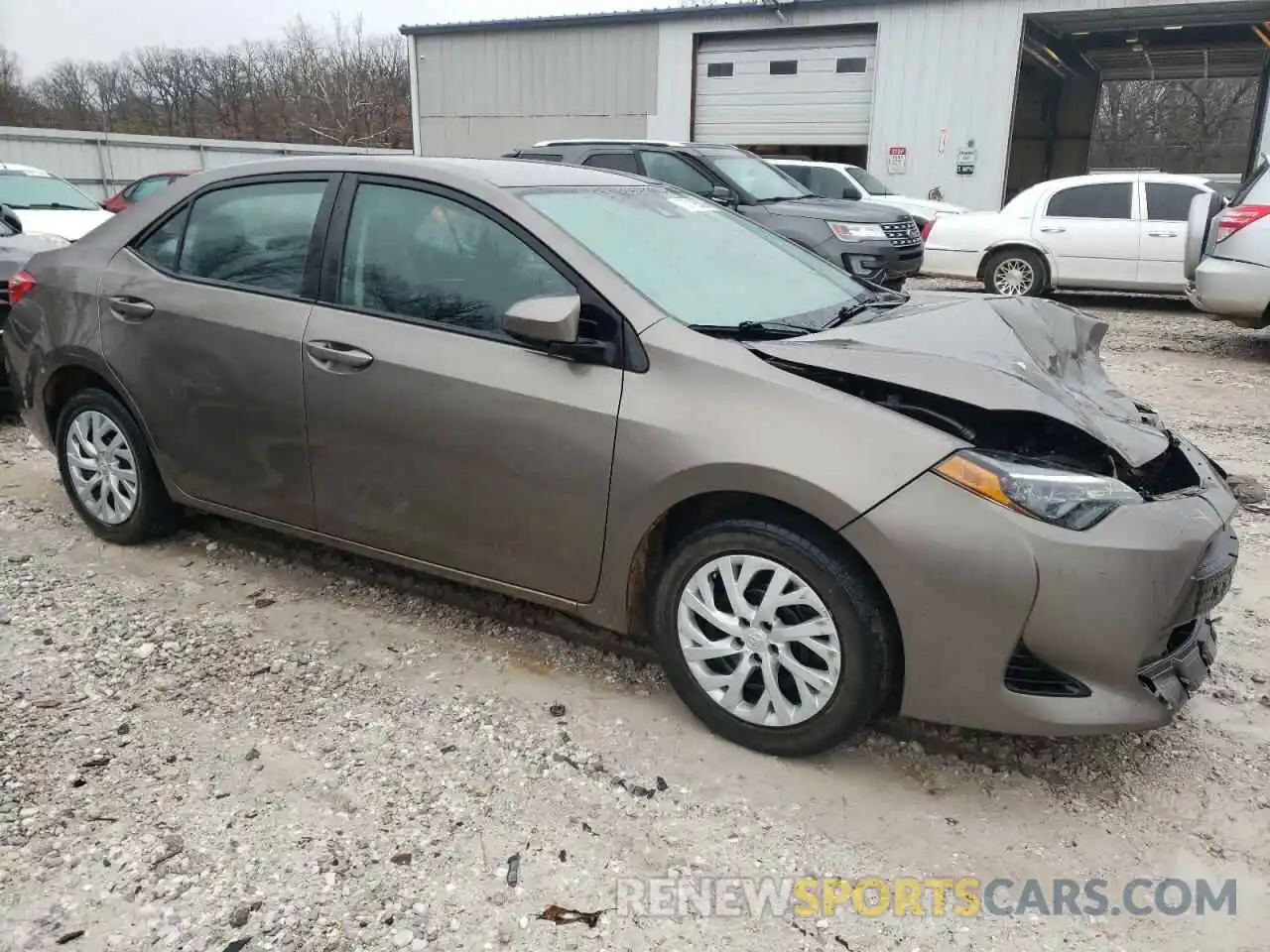 4 Photograph of a damaged car 5YFBURHE3KP875650 TOYOTA COROLLA 2019