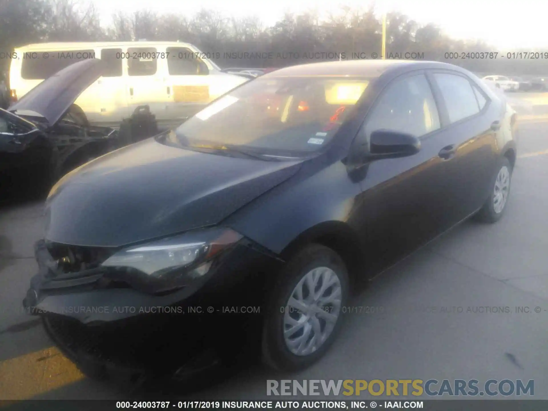 2 Photograph of a damaged car 5YFBURHE3KP876068 TOYOTA COROLLA 2019