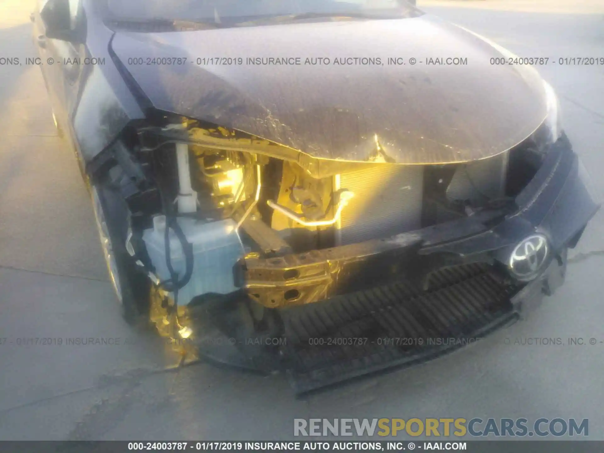 6 Photograph of a damaged car 5YFBURHE3KP876068 TOYOTA COROLLA 2019