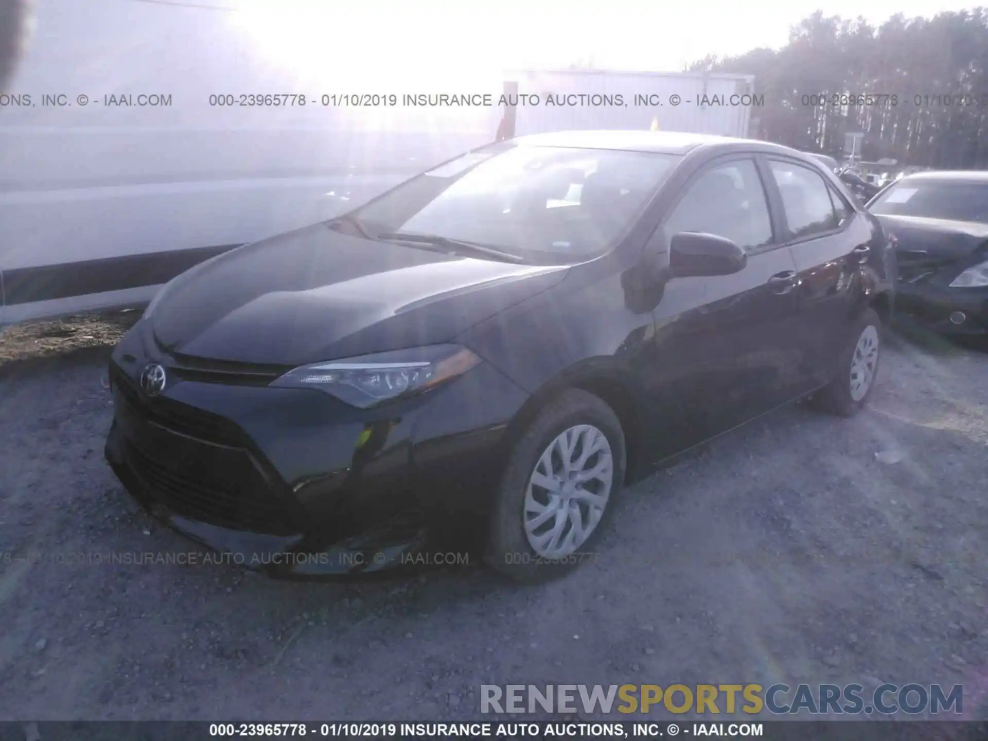 2 Photograph of a damaged car 5YFBURHE3KP877480 TOYOTA COROLLA 2019