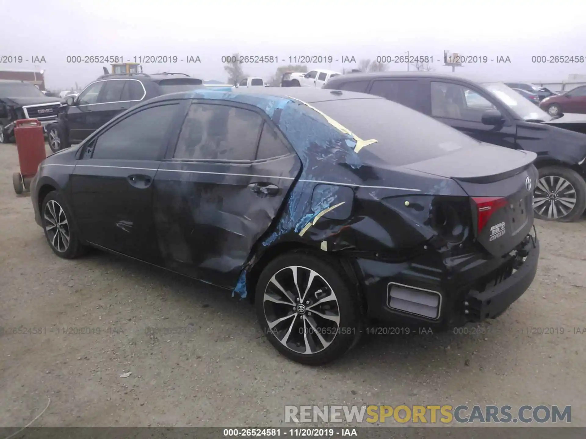 3 Photograph of a damaged car 5YFBURHE3KP877849 TOYOTA COROLLA 2019