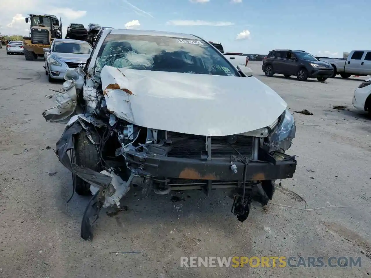 9 Photograph of a damaged car 5YFBURHE3KP878015 TOYOTA COROLLA 2019