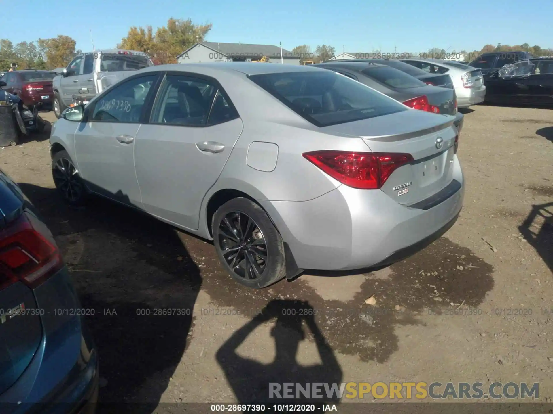 3 Photograph of a damaged car 5YFBURHE3KP879018 TOYOTA COROLLA 2019