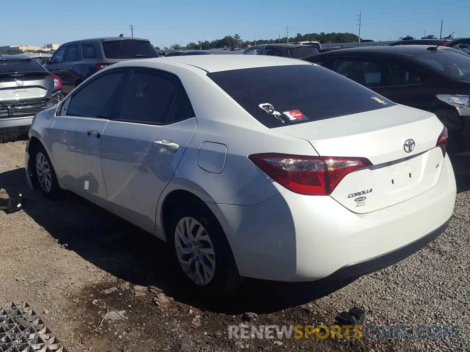 3 Photograph of a damaged car 5YFBURHE3KP880816 TOYOTA COROLLA 2019