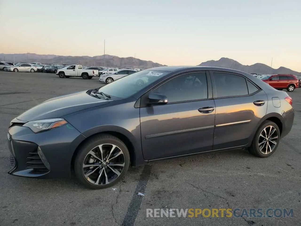 1 Photograph of a damaged car 5YFBURHE3KP881495 TOYOTA COROLLA 2019
