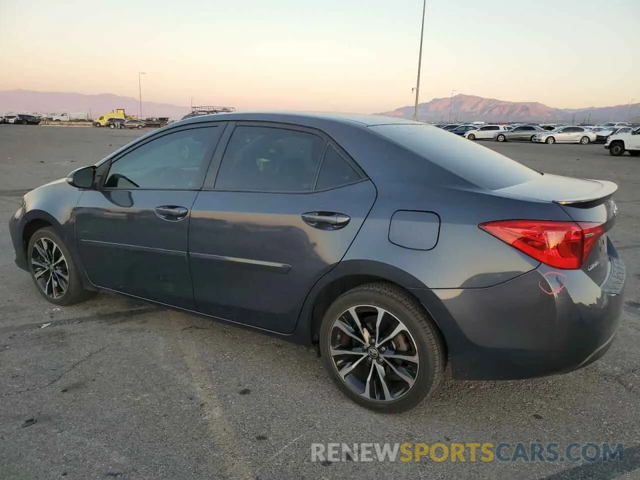 2 Photograph of a damaged car 5YFBURHE3KP881495 TOYOTA COROLLA 2019