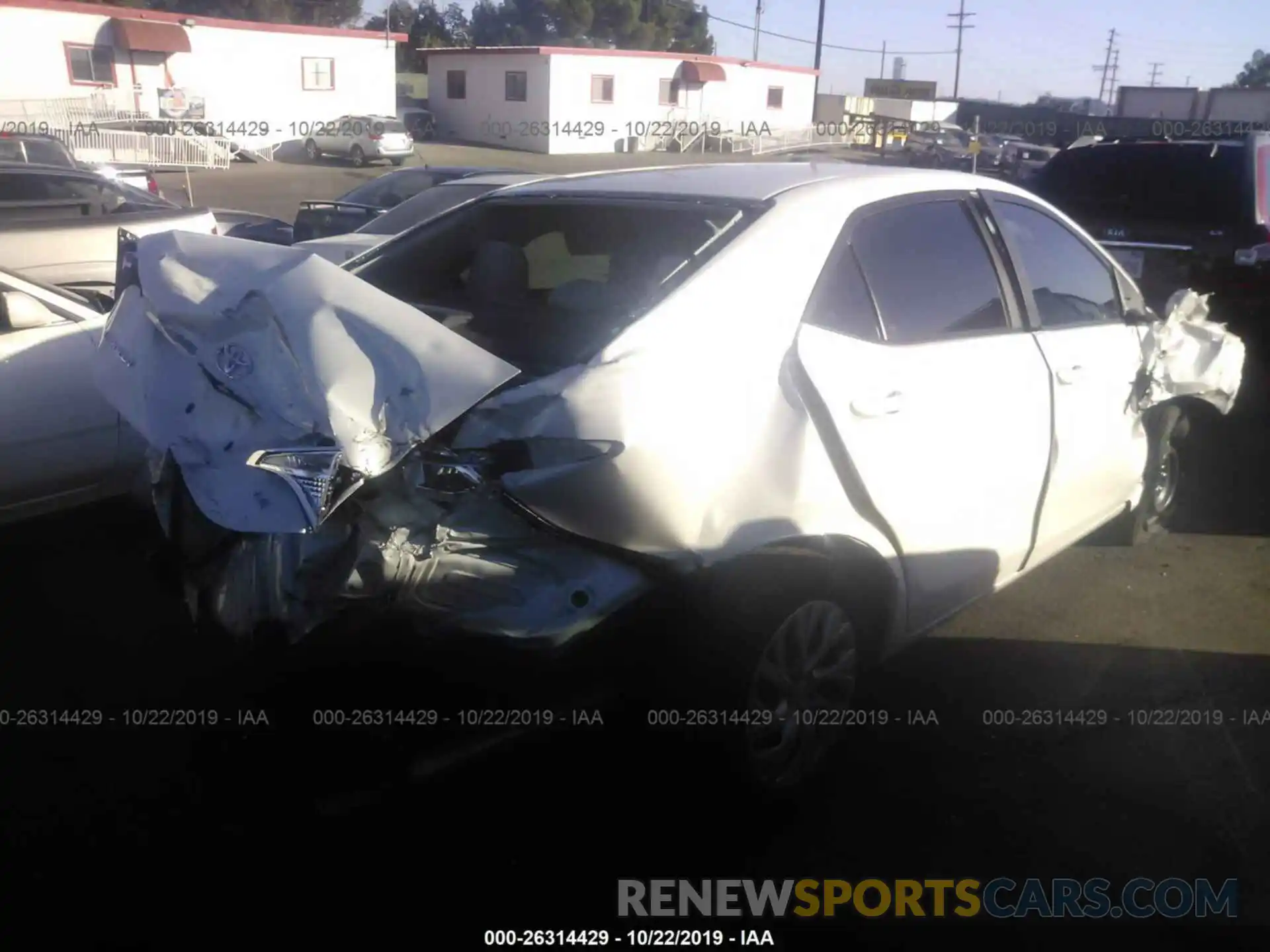 4 Photograph of a damaged car 5YFBURHE3KP881853 TOYOTA COROLLA 2019