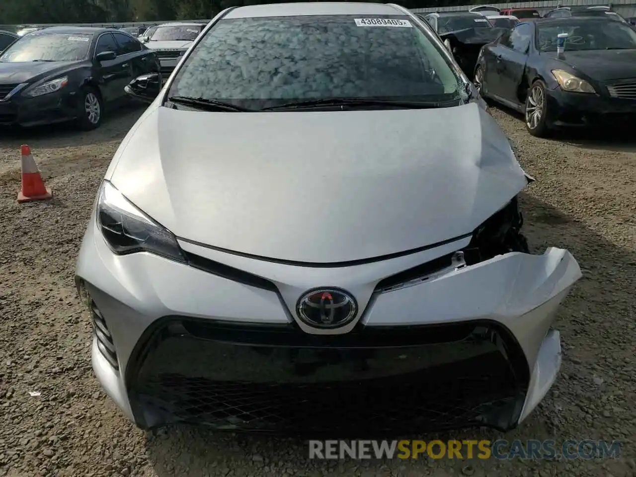 5 Photograph of a damaged car 5YFBURHE3KP882792 TOYOTA COROLLA 2019