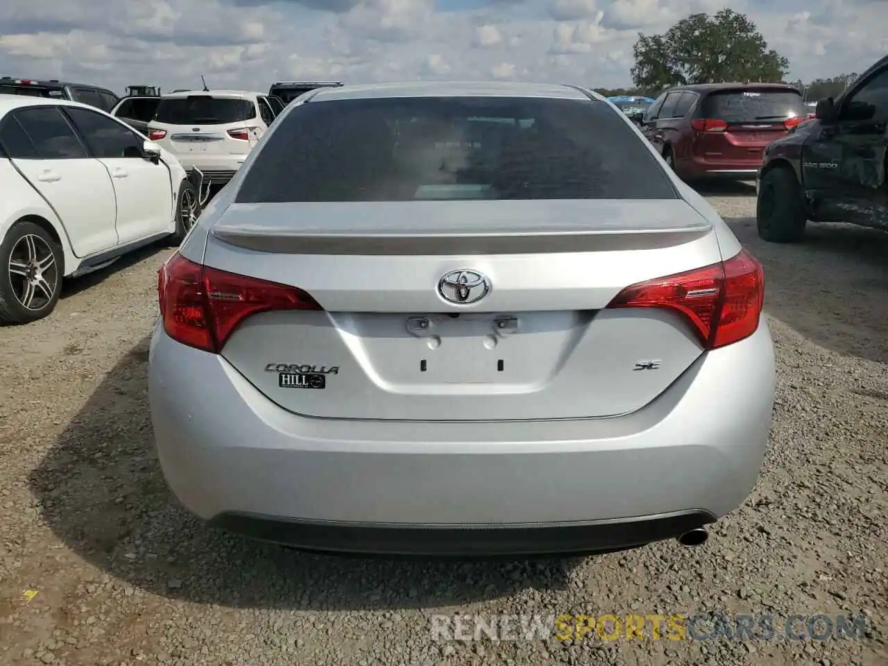 6 Photograph of a damaged car 5YFBURHE3KP882792 TOYOTA COROLLA 2019