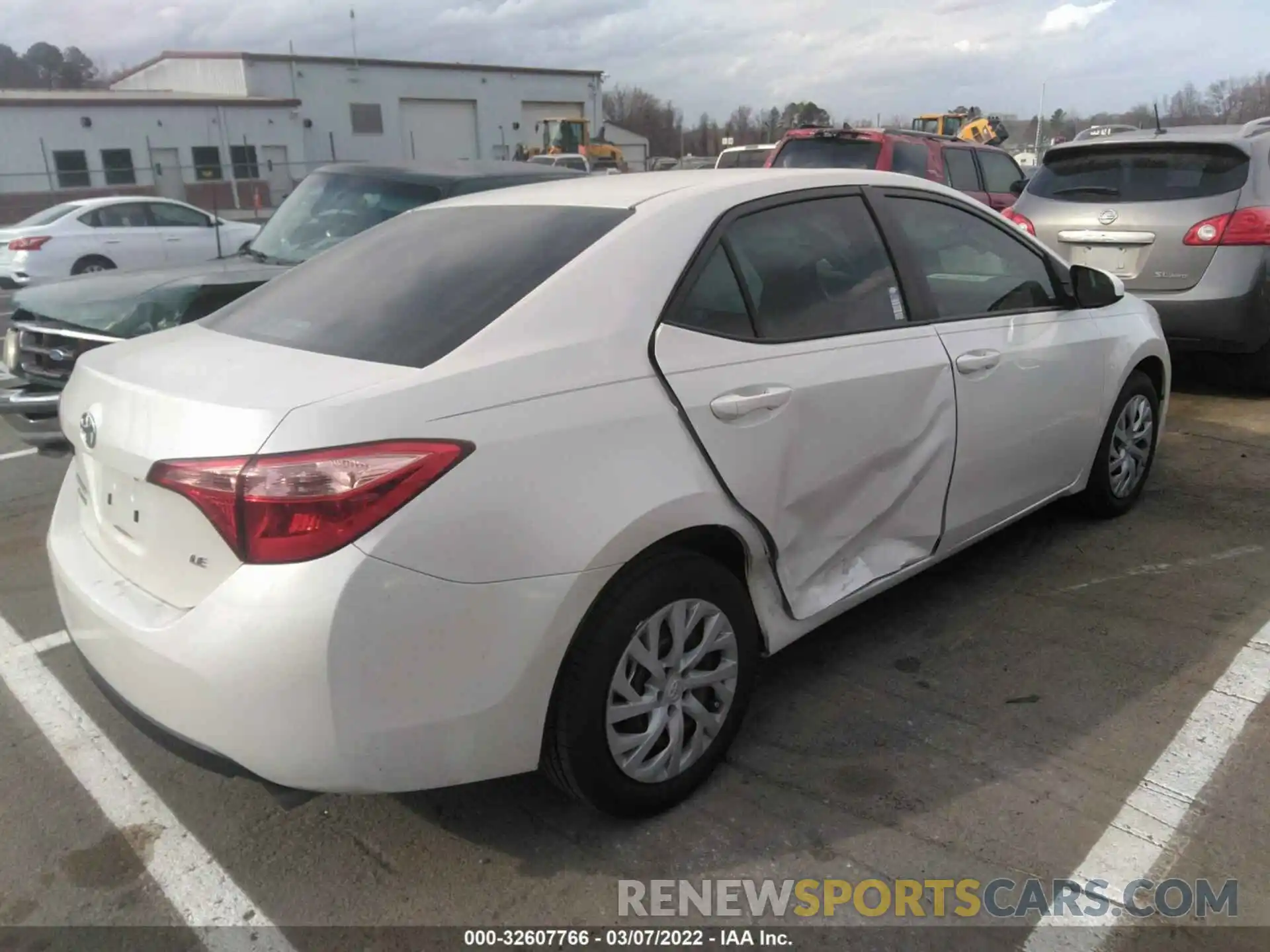 4 Photograph of a damaged car 5YFBURHE3KP883859 TOYOTA COROLLA 2019