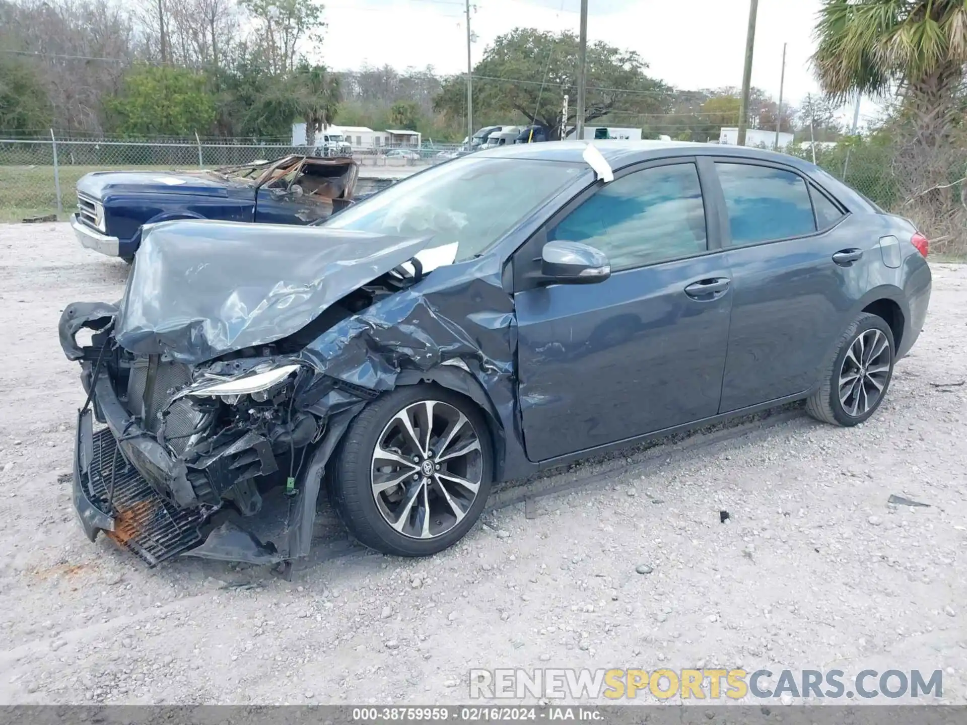 2 Photograph of a damaged car 5YFBURHE3KP884123 TOYOTA COROLLA 2019