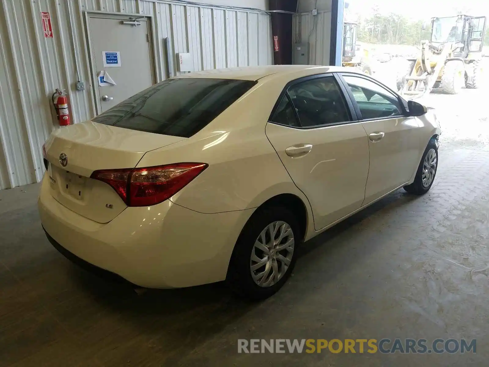 4 Photograph of a damaged car 5YFBURHE3KP886096 TOYOTA COROLLA 2019