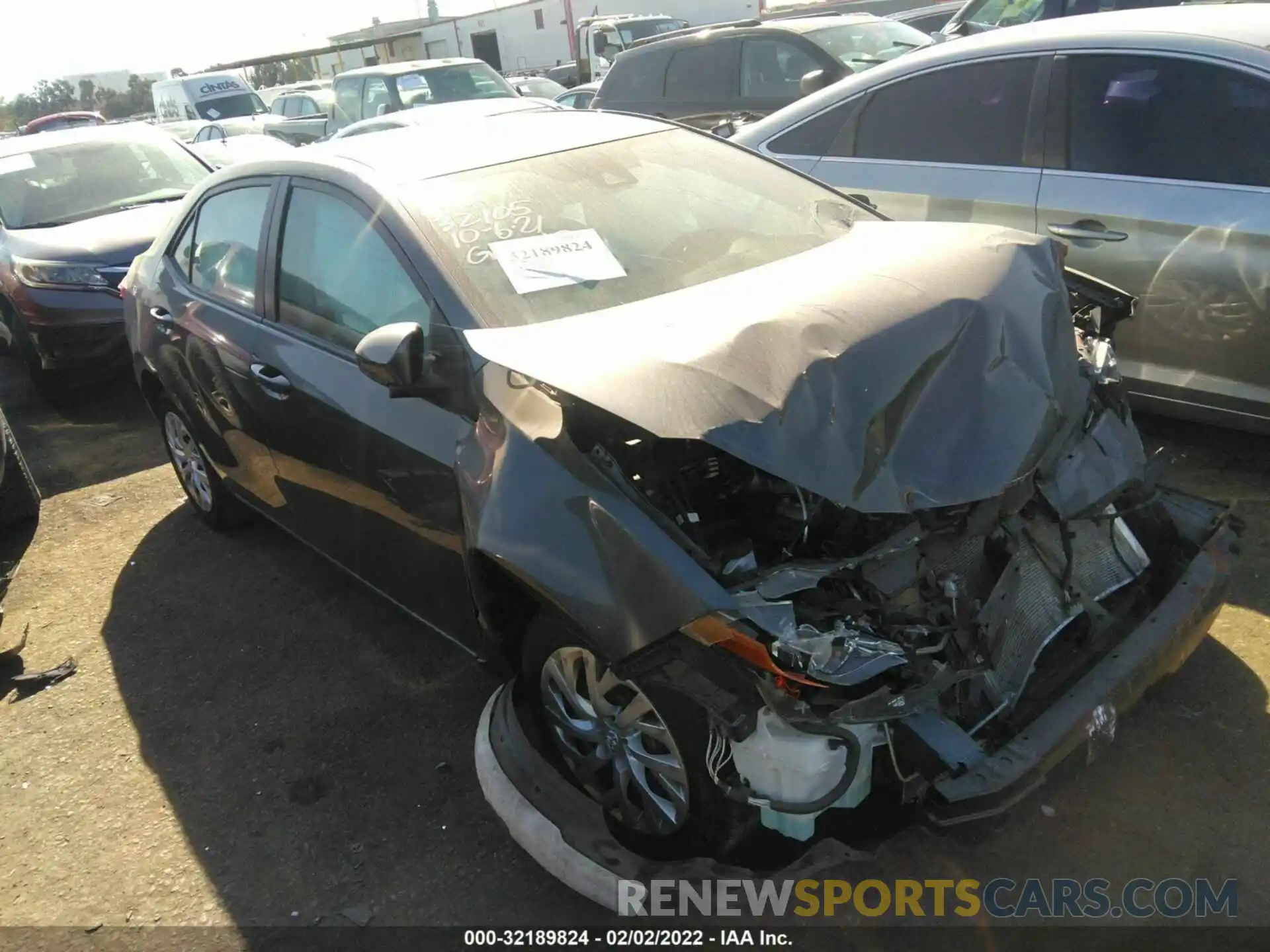 1 Photograph of a damaged car 5YFBURHE3KP887751 TOYOTA COROLLA 2019