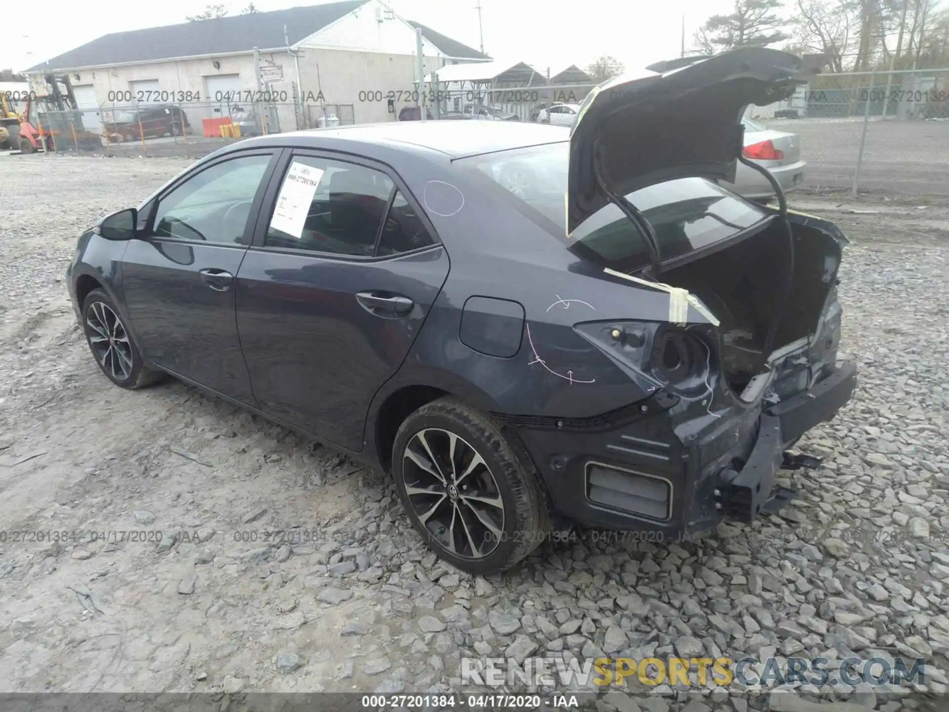 3 Photograph of a damaged car 5YFBURHE3KP888978 TOYOTA COROLLA 2019