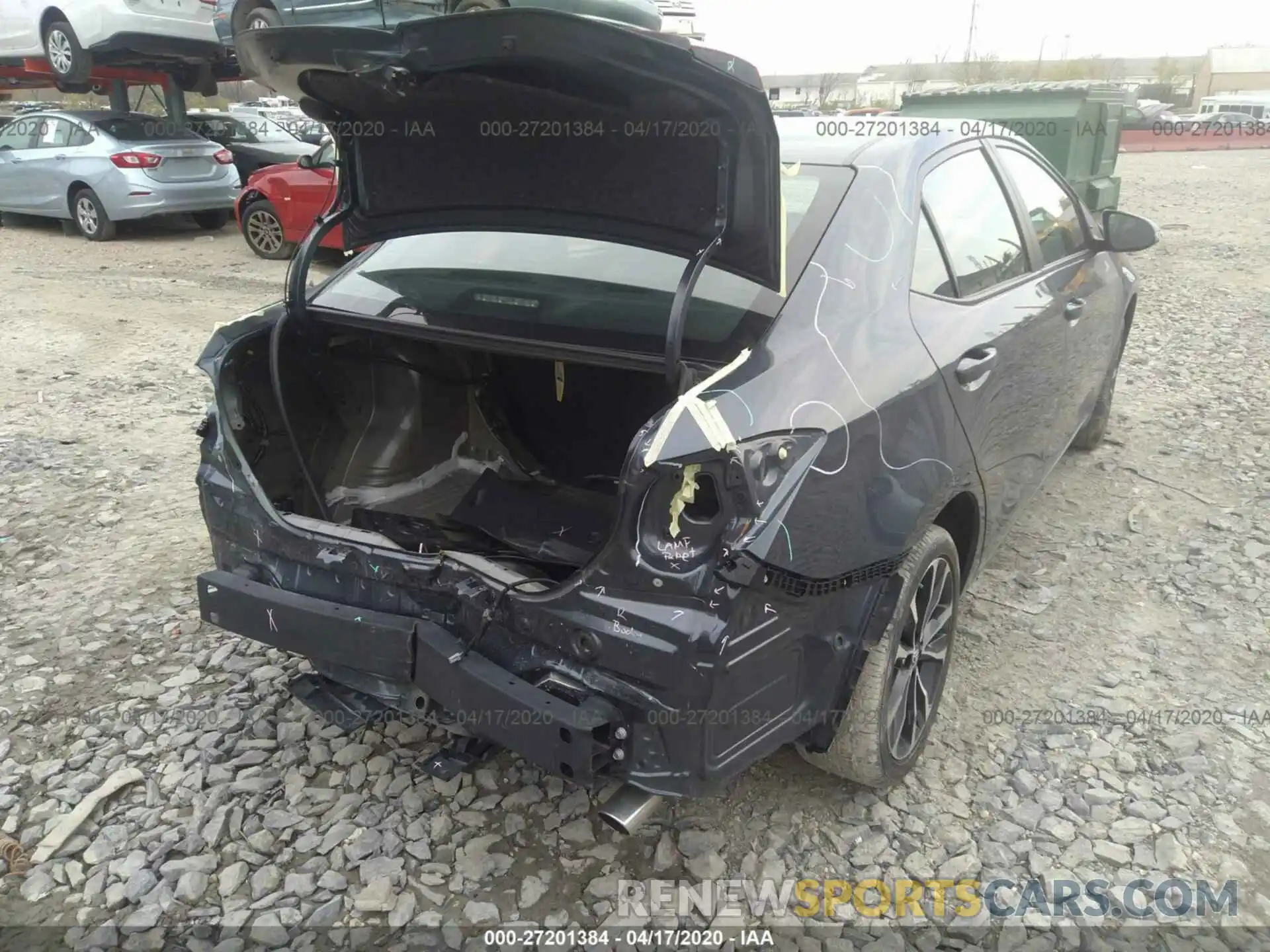 6 Photograph of a damaged car 5YFBURHE3KP888978 TOYOTA COROLLA 2019