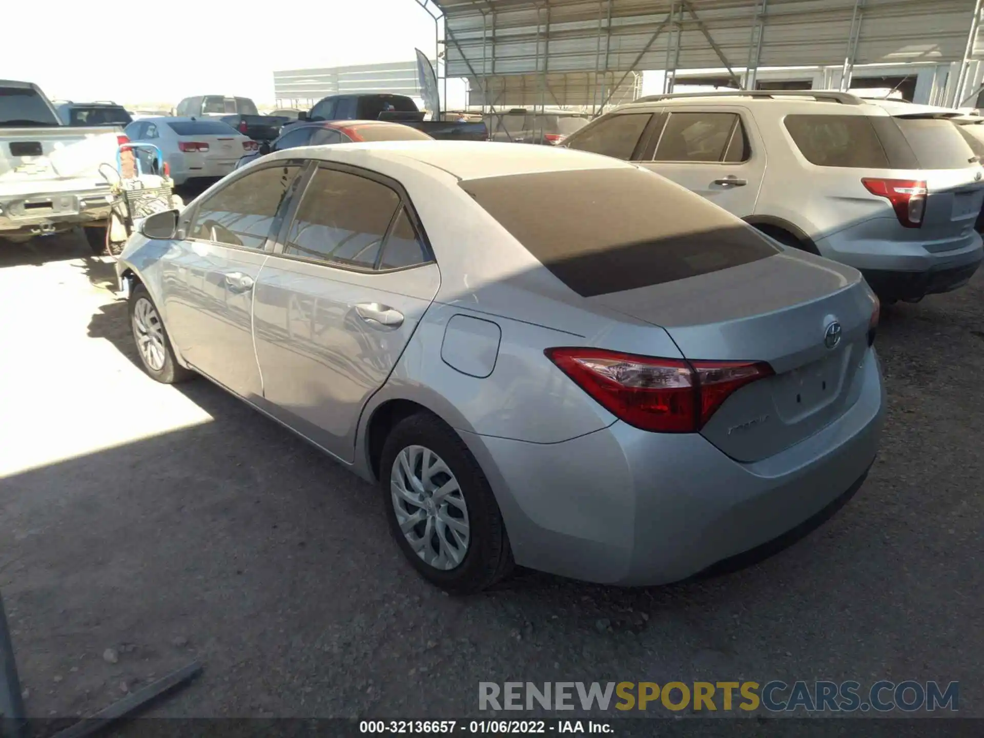 3 Photograph of a damaged car 5YFBURHE3KP889175 TOYOTA COROLLA 2019