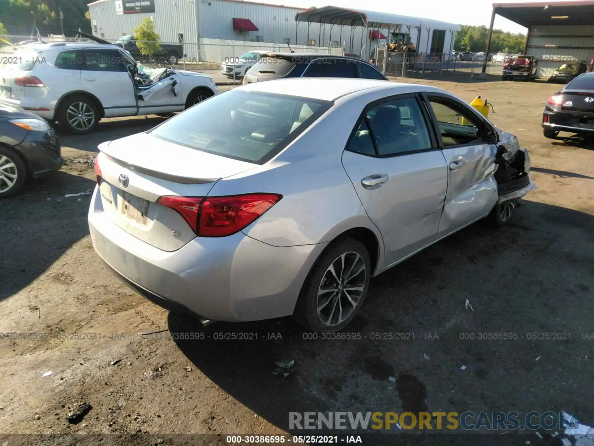 4 Photograph of a damaged car 5YFBURHE3KP889497 TOYOTA COROLLA 2019