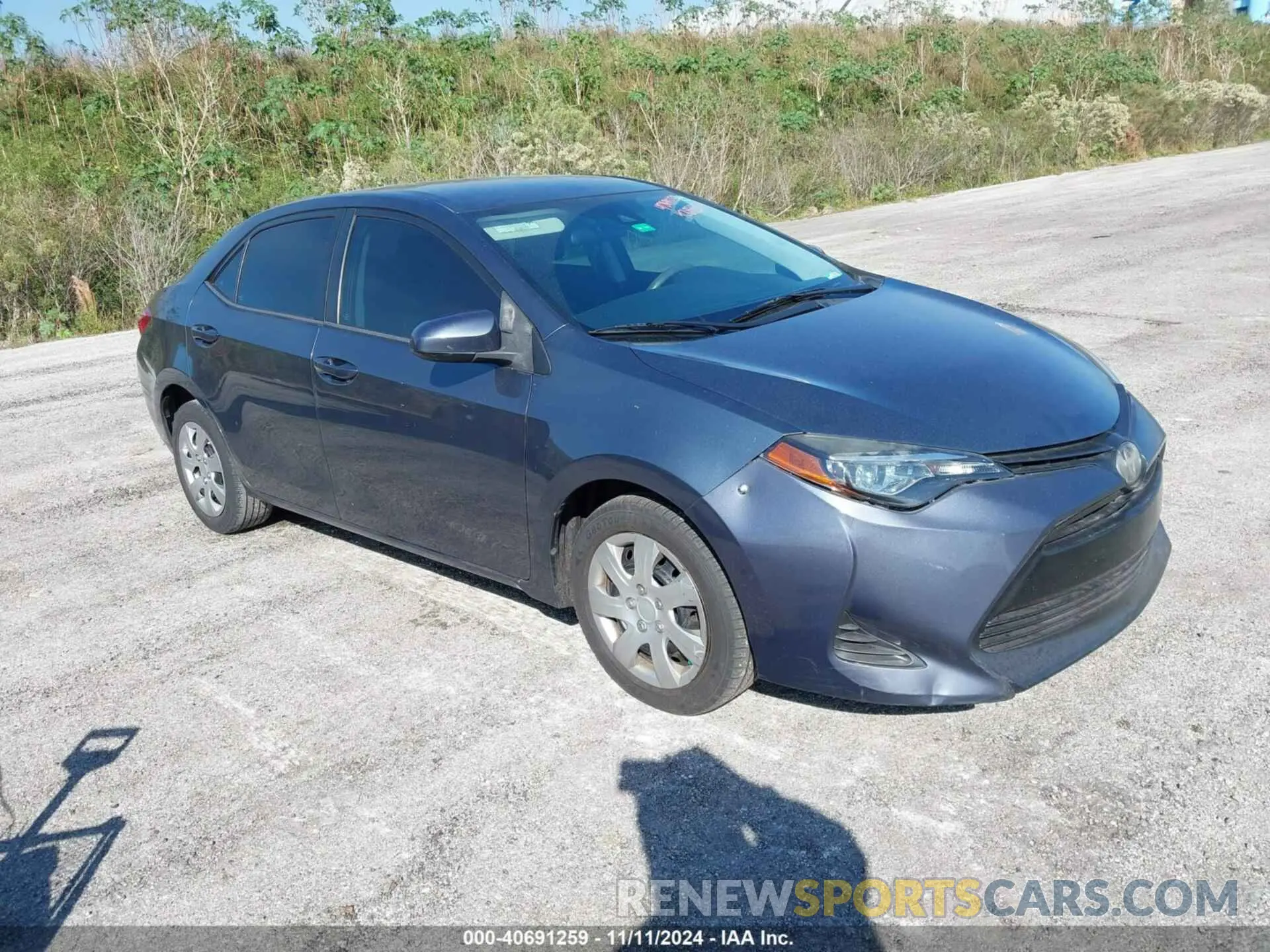 1 Photograph of a damaged car 5YFBURHE3KP890374 TOYOTA COROLLA 2019