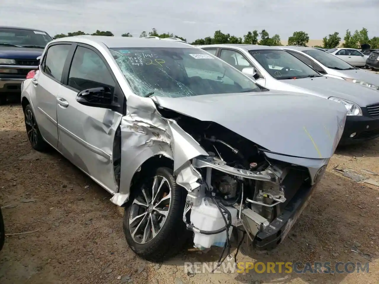 9 Photograph of a damaged car 5YFBURHE3KP891752 TOYOTA COROLLA 2019