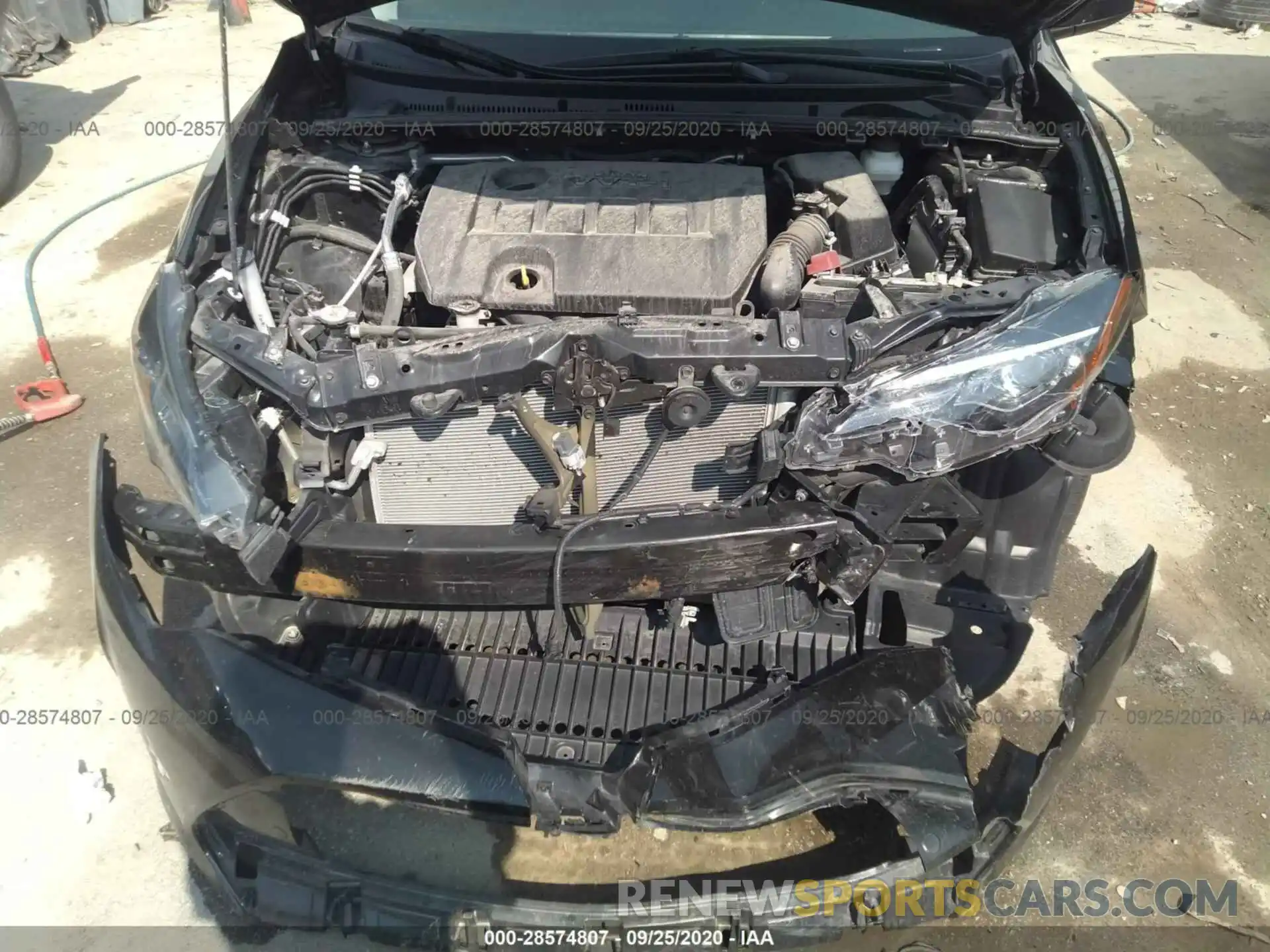 10 Photograph of a damaged car 5YFBURHE3KP891766 TOYOTA COROLLA 2019