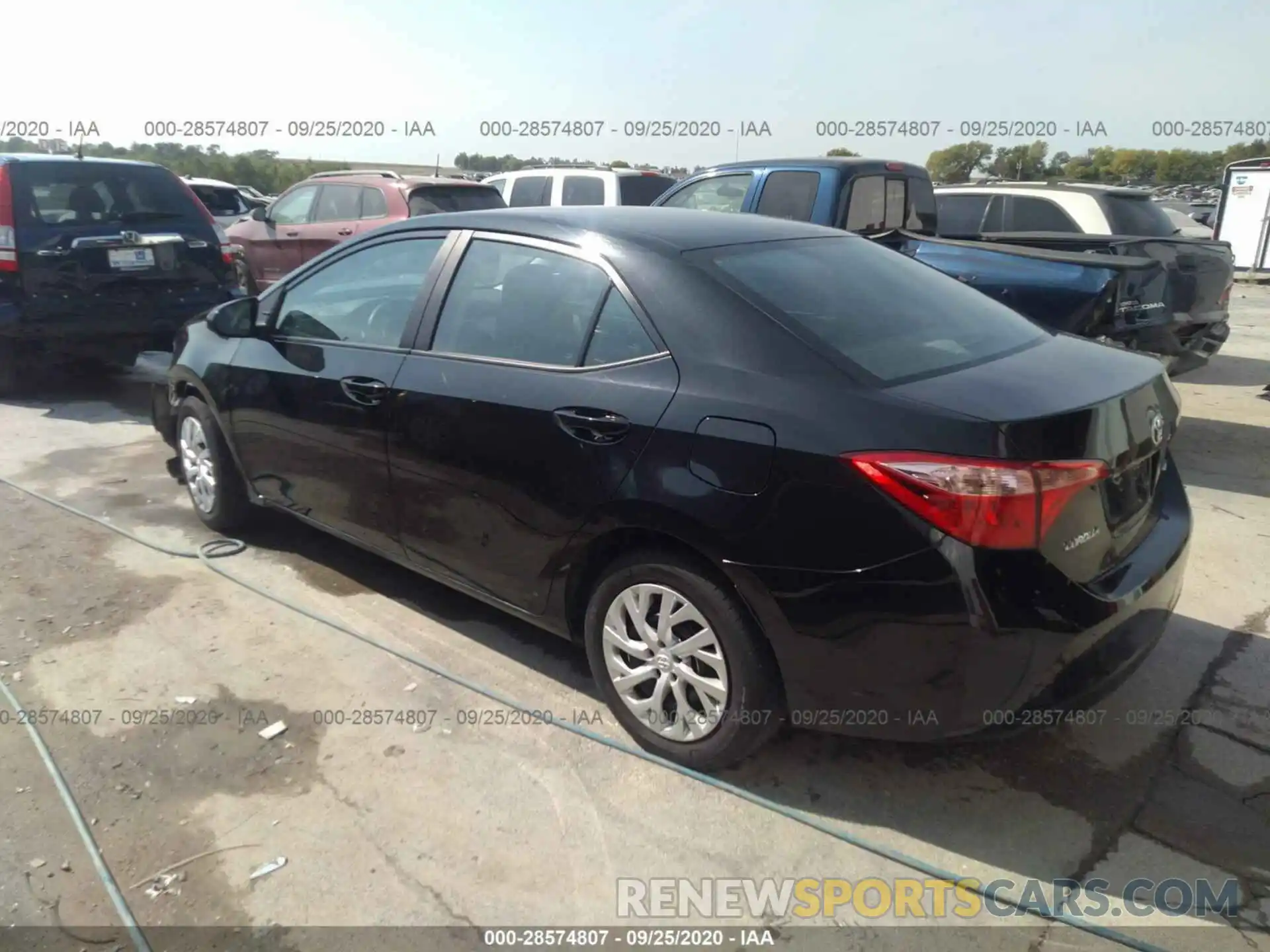 3 Photograph of a damaged car 5YFBURHE3KP891766 TOYOTA COROLLA 2019