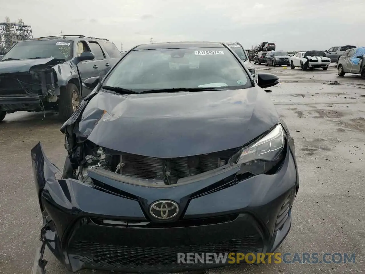 5 Photograph of a damaged car 5YFBURHE3KP892531 TOYOTA COROLLA 2019