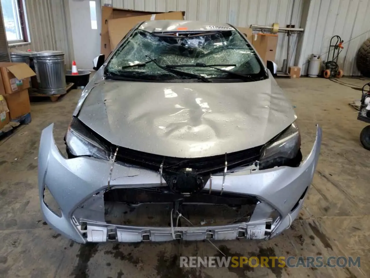 5 Photograph of a damaged car 5YFBURHE3KP892626 TOYOTA COROLLA 2019