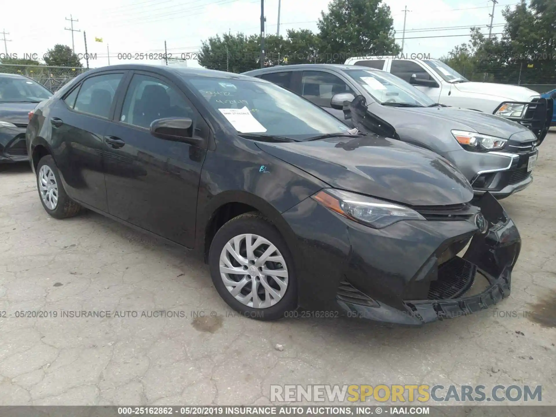 1 Photograph of a damaged car 5YFBURHE3KP893422 TOYOTA COROLLA 2019