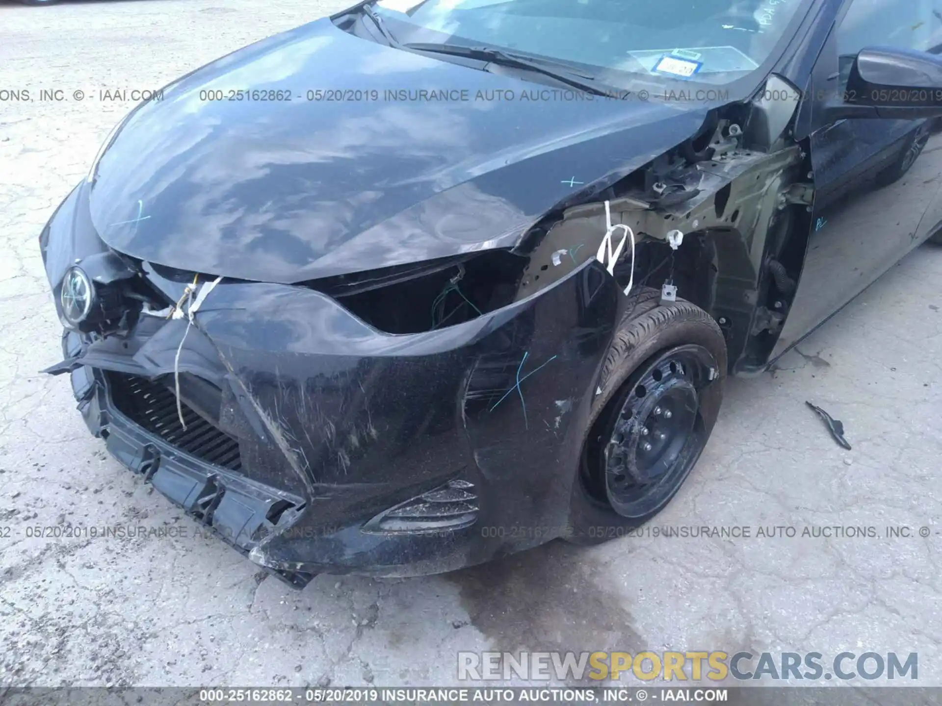 6 Photograph of a damaged car 5YFBURHE3KP893422 TOYOTA COROLLA 2019