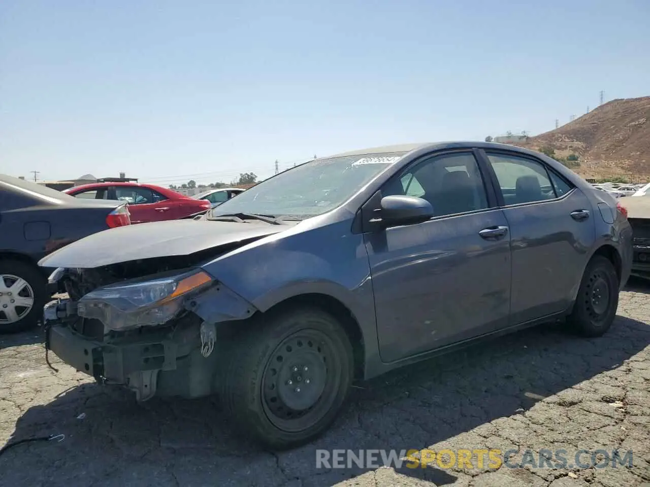 1 Photograph of a damaged car 5YFBURHE3KP894120 TOYOTA COROLLA 2019