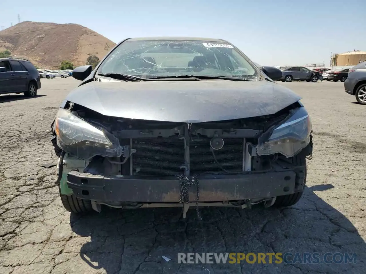 5 Photograph of a damaged car 5YFBURHE3KP894120 TOYOTA COROLLA 2019