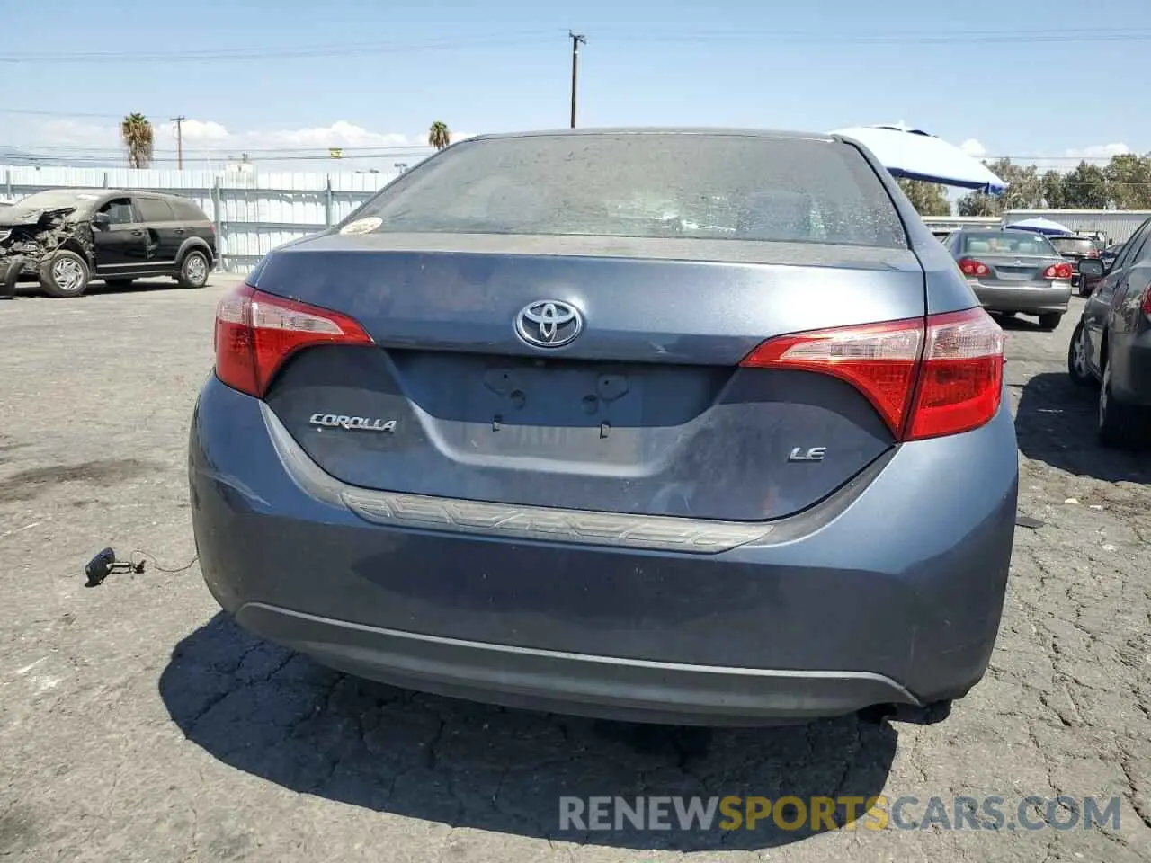 6 Photograph of a damaged car 5YFBURHE3KP894120 TOYOTA COROLLA 2019