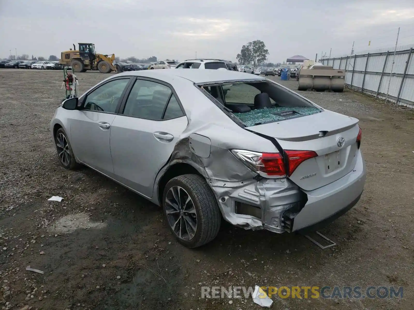 3 Photograph of a damaged car 5YFBURHE3KP897759 TOYOTA COROLLA 2019