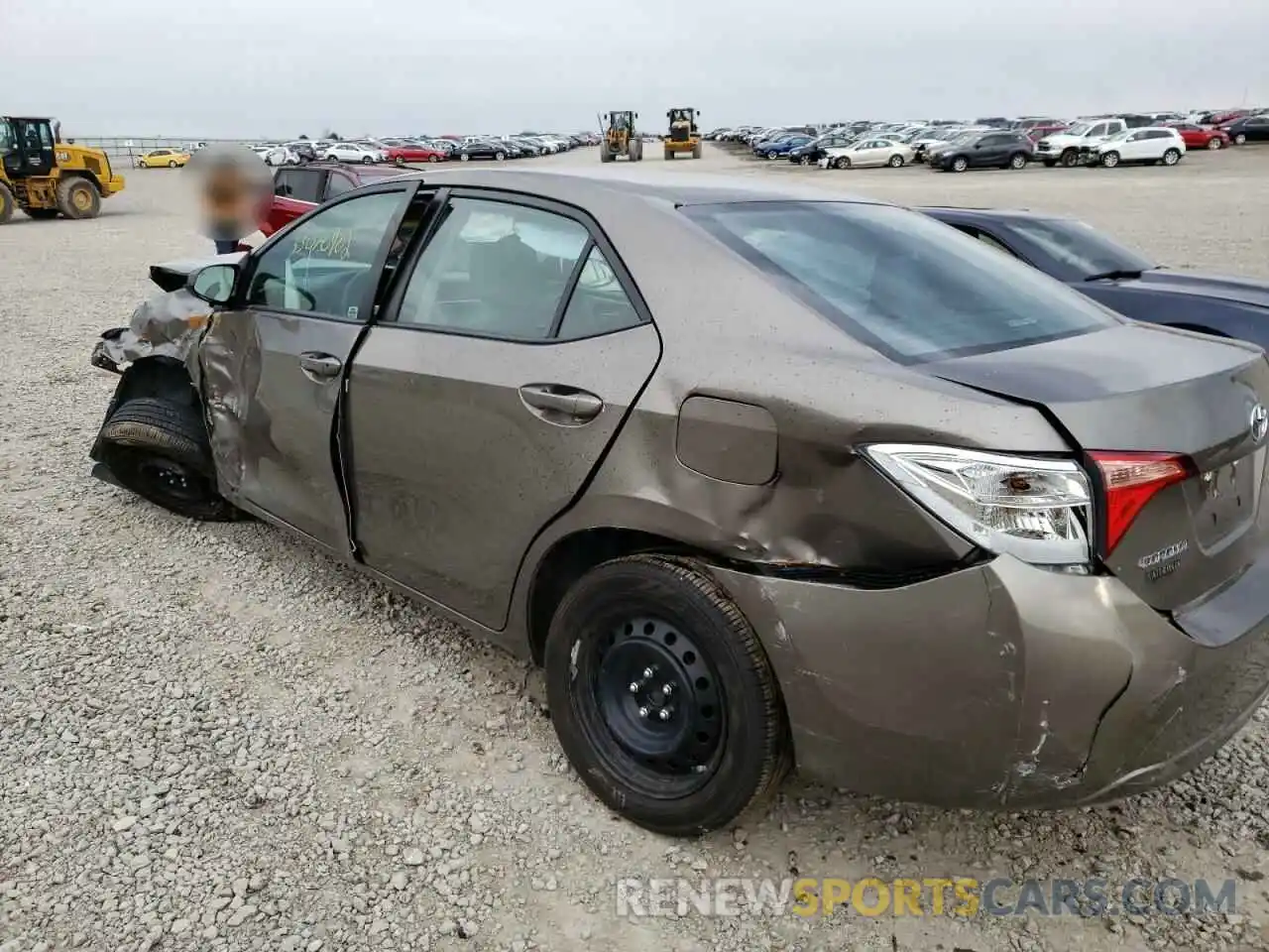 3 Photograph of a damaged car 5YFBURHE3KP898846 TOYOTA COROLLA 2019