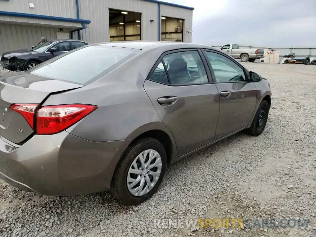 4 Photograph of a damaged car 5YFBURHE3KP898846 TOYOTA COROLLA 2019