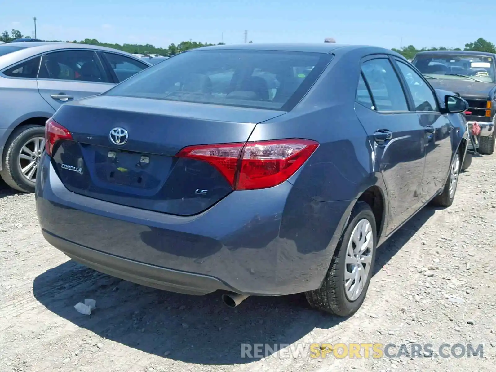 4 Photograph of a damaged car 5YFBURHE3KP898894 TOYOTA COROLLA 2019