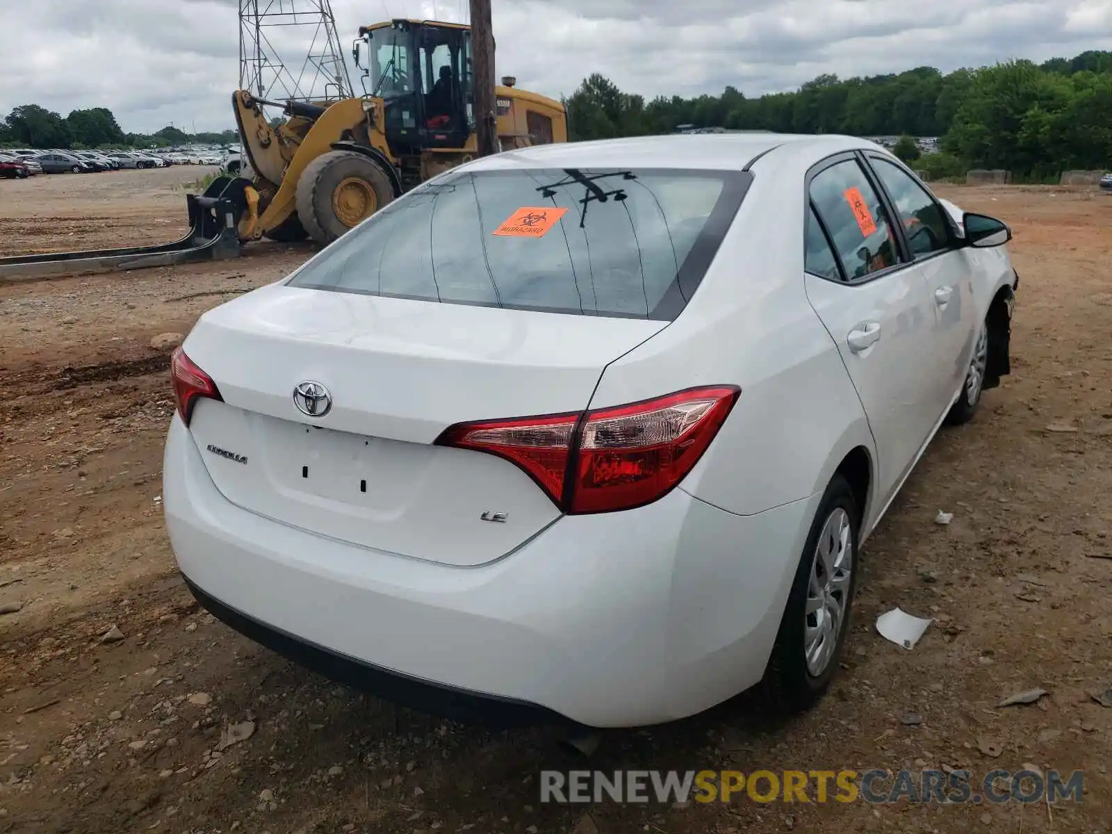 4 Photograph of a damaged car 5YFBURHE3KP900949 TOYOTA COROLLA 2019