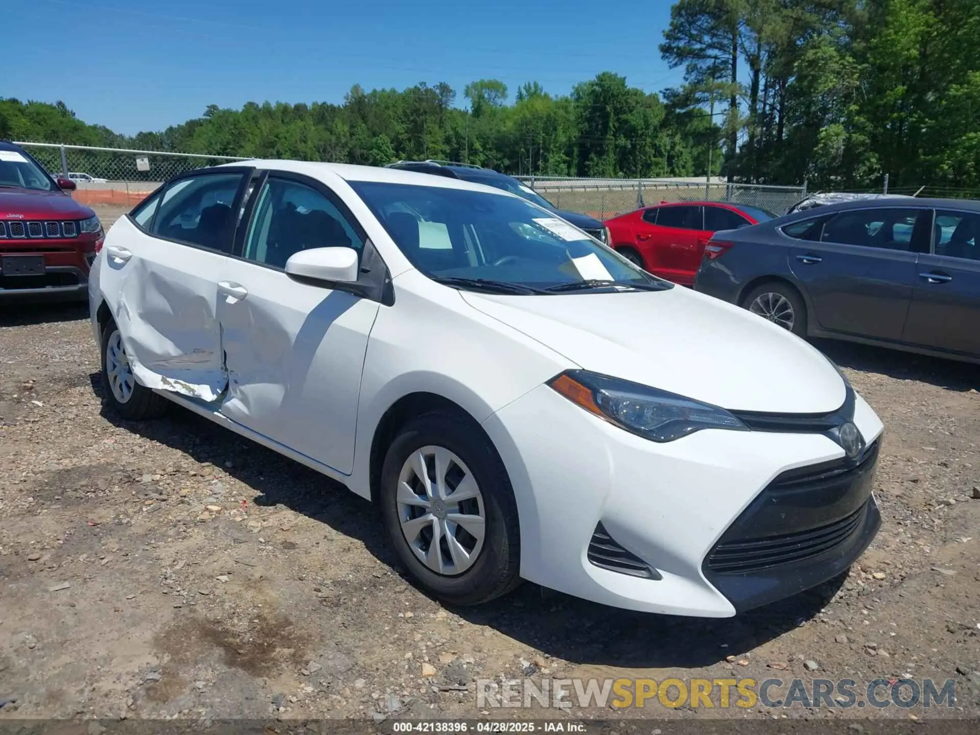 1 Photograph of a damaged car 5YFBURHE3KP902247 TOYOTA COROLLA 2019