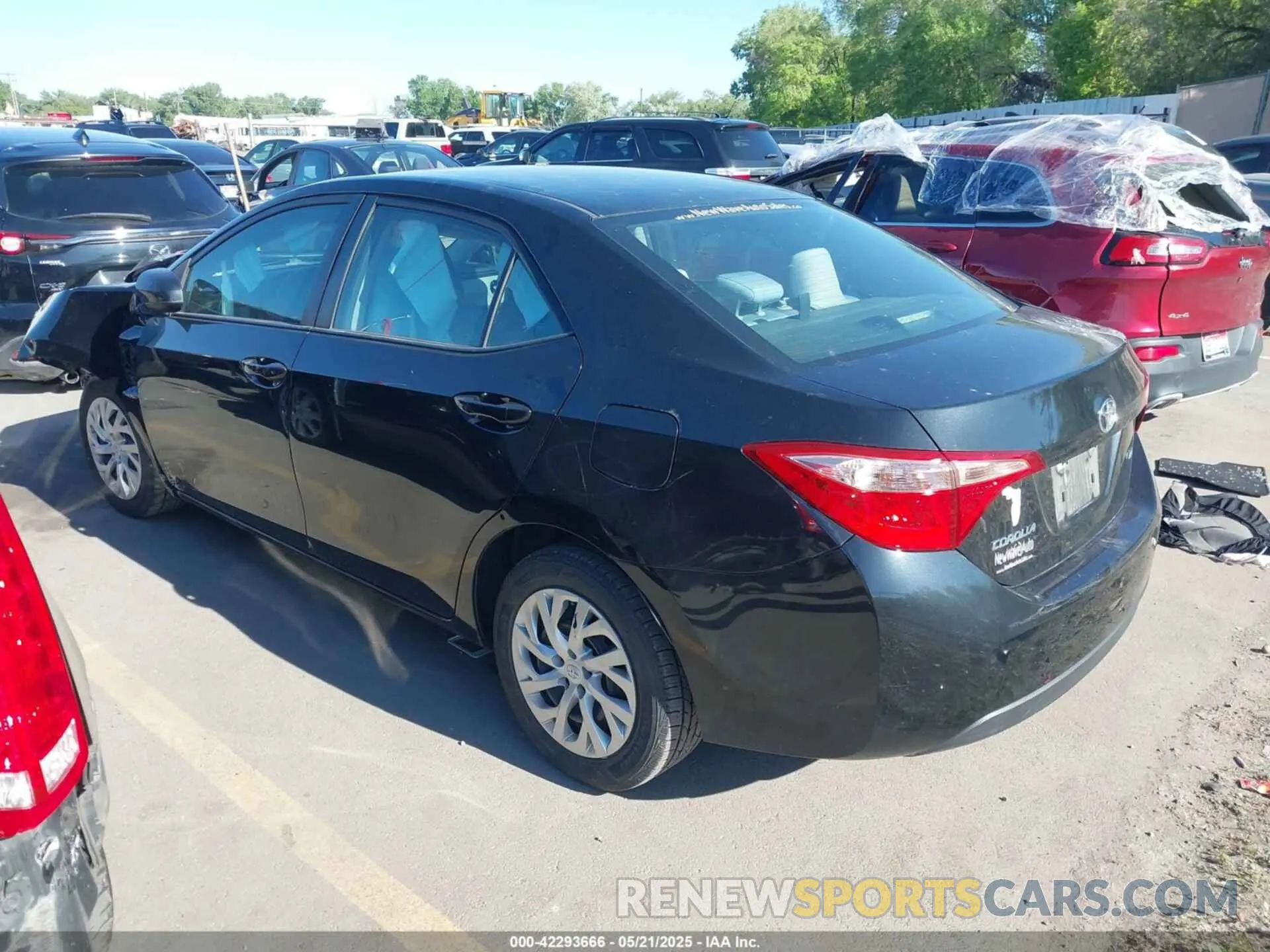 3 Photograph of a damaged car 5YFBURHE3KP903107 TOYOTA COROLLA 2019