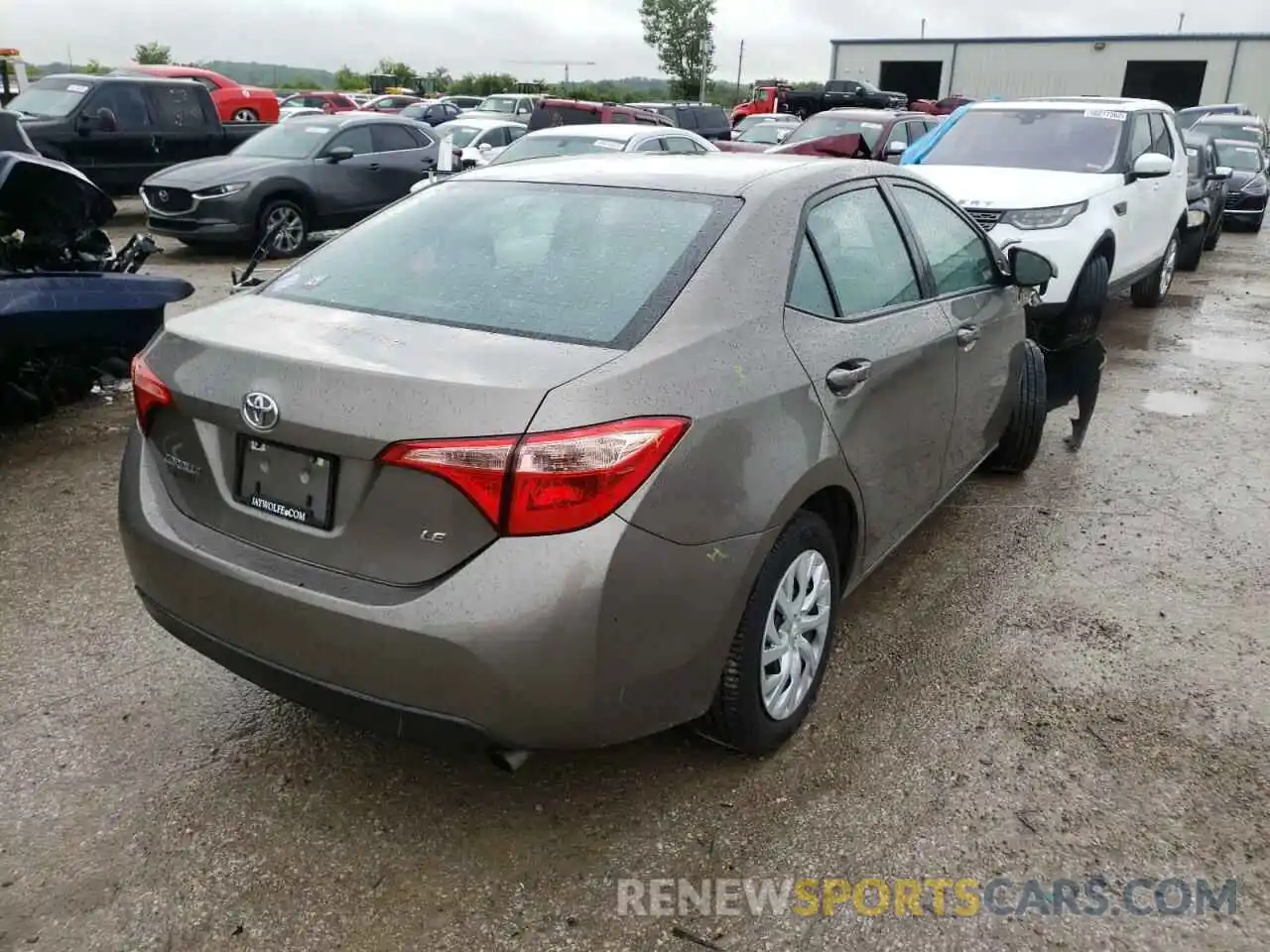 4 Photograph of a damaged car 5YFBURHE3KP904340 TOYOTA COROLLA 2019