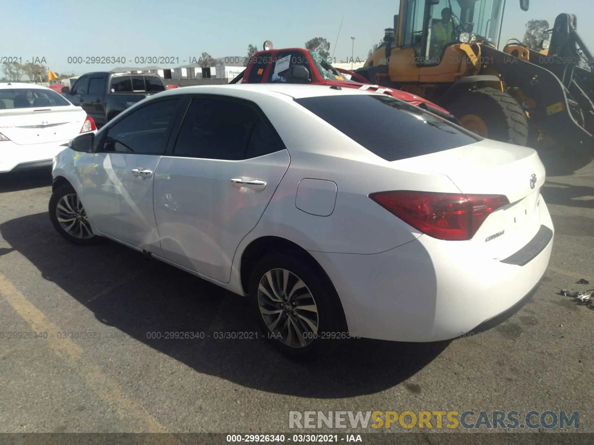 3 Photograph of a damaged car 5YFBURHE3KP906430 TOYOTA COROLLA 2019
