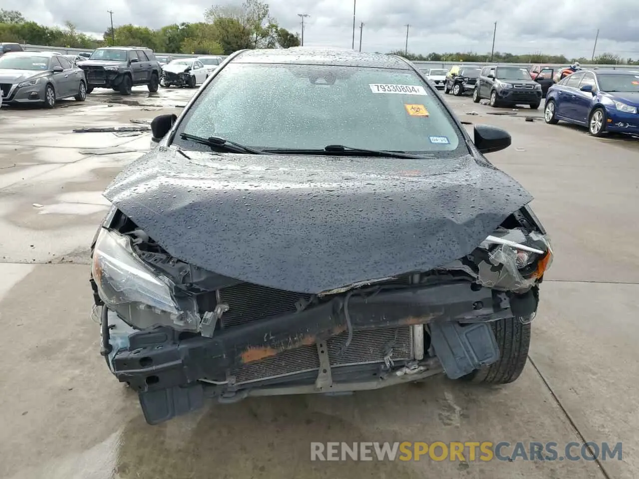 5 Photograph of a damaged car 5YFBURHE3KP908338 TOYOTA COROLLA 2019